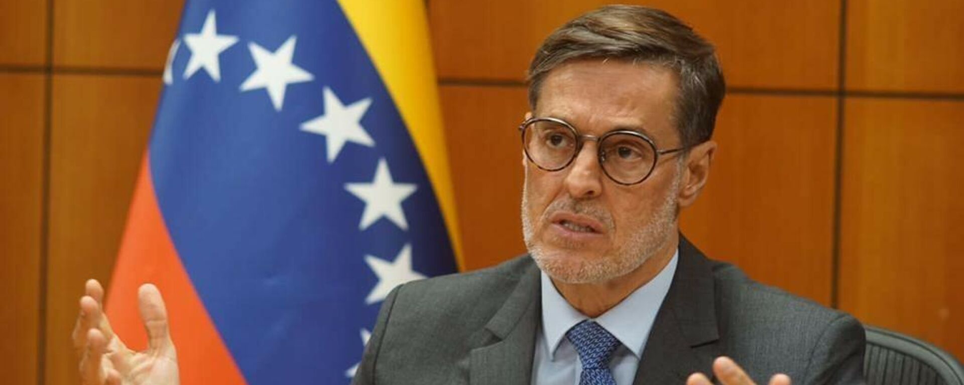 Félix Plasencia, ministro de Relaciones Internacionales de Venezuela - Sputnik Mundo, 1920, 03.03.2022