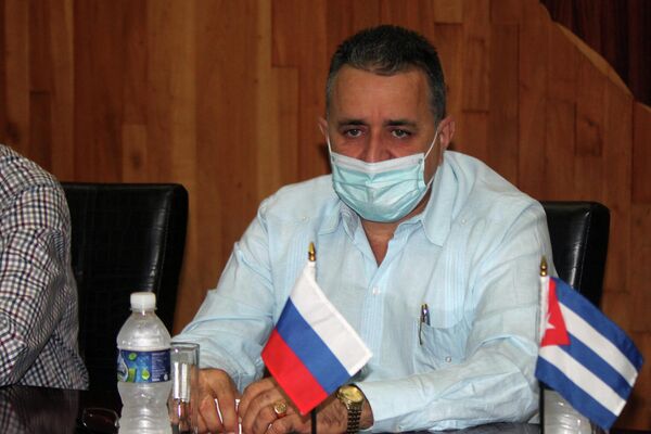 Jorge Armando Cepero, director general de la Unión Eléctrica de Cuba - Sputnik Mundo