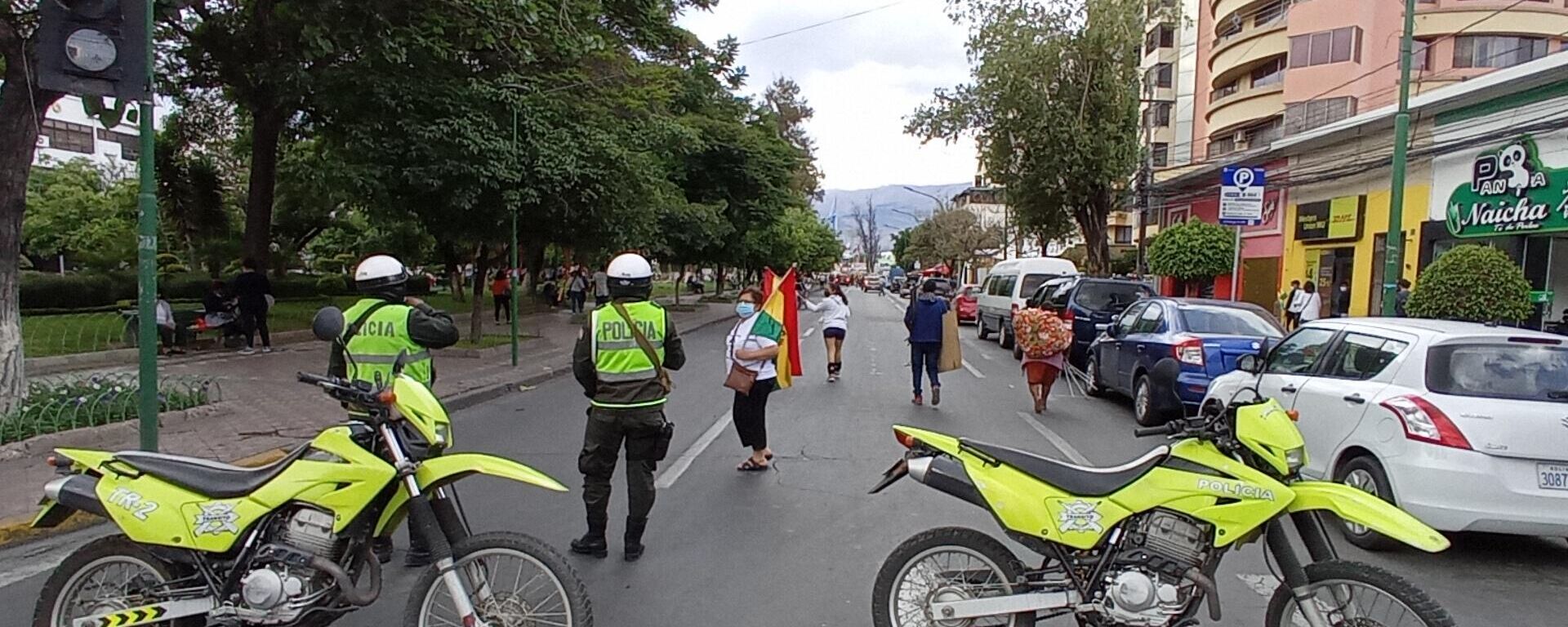Protestas por el paro en Bolivia - Sputnik Mundo, 1920, 14.12.2021