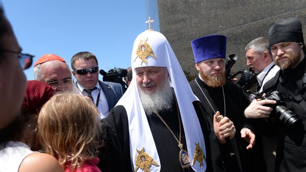 El patriarca Kiril en Río de Janeiro - Sputnik Mundo