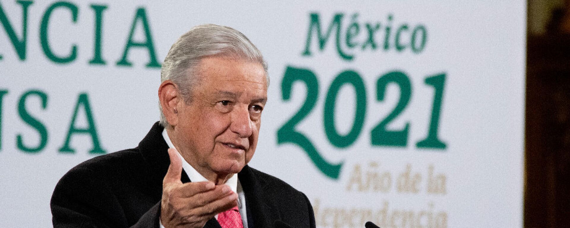 Andrés Manuel López Obrador, presidente de México  - Sputnik Mundo, 1920, 06.12.2021