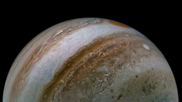 El planeta Júpiter en imagen de la NASA. - Sputnik Mundo