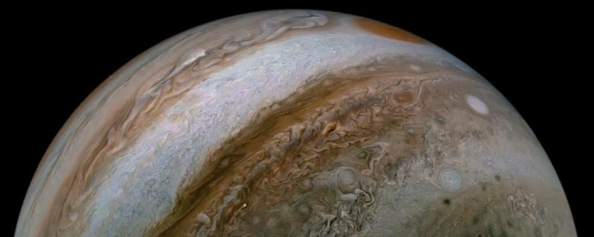 El planeta Júpiter en imagen de la NASA. - Sputnik Mundo, 1920, 03.10.2023