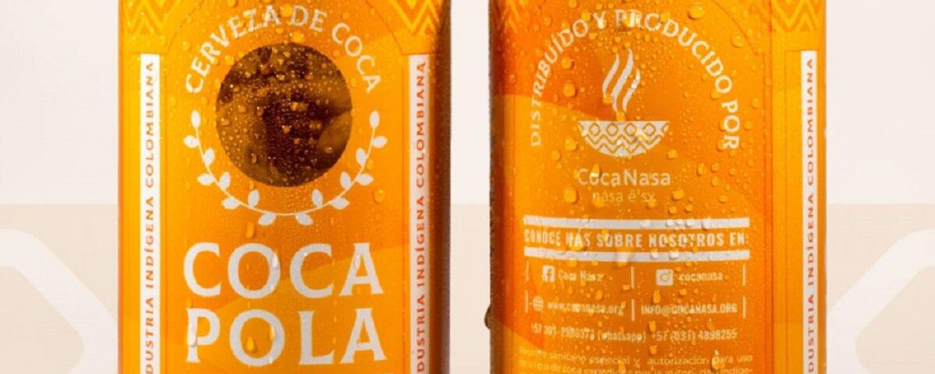 Coca Pola, cerveza de coca fabricada por la comunidad nasa en Colombia - Sputnik Mundo, 1920, 17.12.2021
