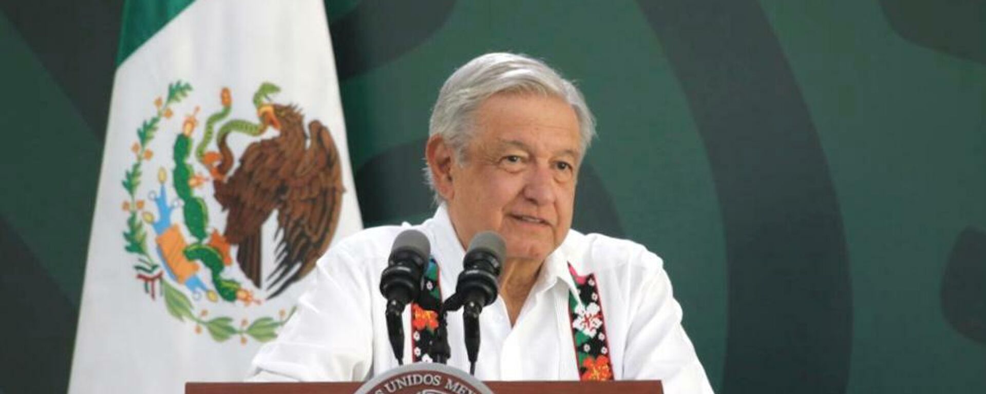 El presidente de México, Andrés Manuel López Obrador. - Sputnik Mundo, 1920, 11.01.2022