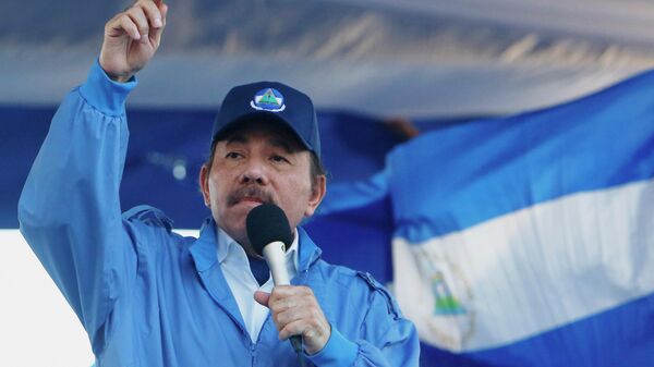  Daniel Ortega, presidente de Nicaragua  - Sputnik Mundo