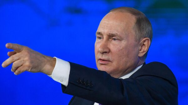 Putin responde a preguntas clave durante la gran rueda de prensa anual 2021 - Sputnik Mundo