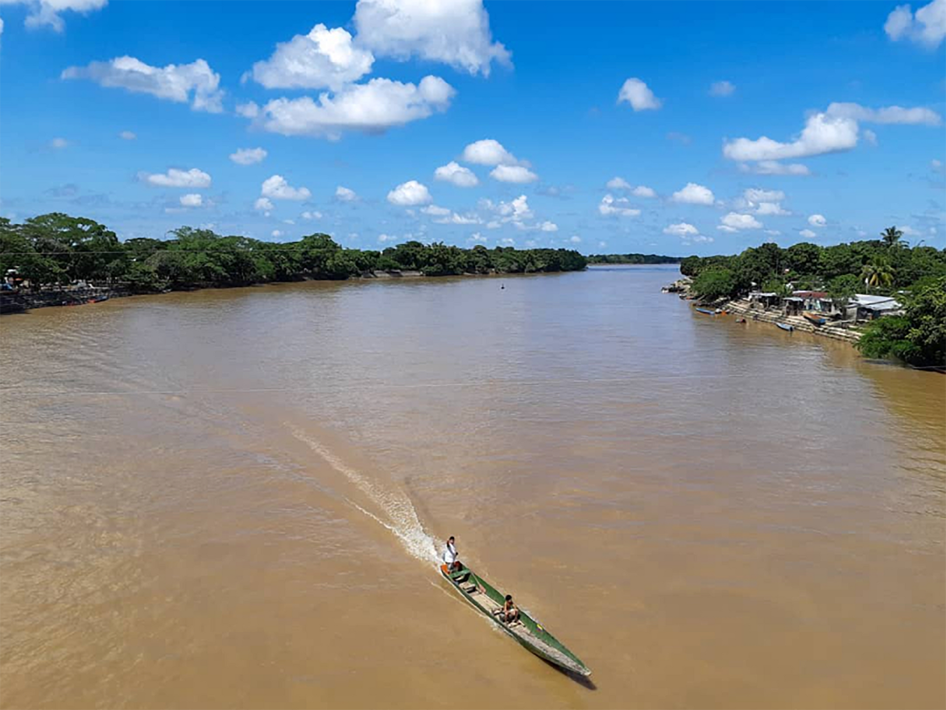 El río Arauca marca una de las fronteras naturales entre Colombia y Venezuela - Sputnik Mundo, 1920, 04.01.2022