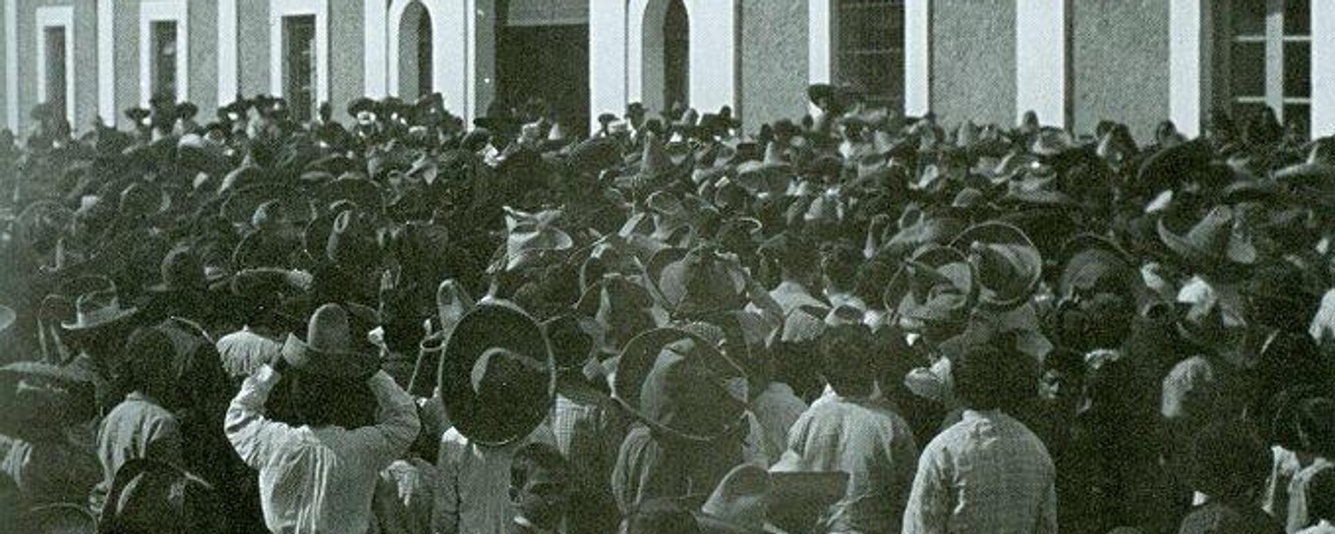 Amotinamiento obrero en Río Blanco tras el desconocimiento de sus demandas. - Sputnik Mundo, 1920, 07.01.2022