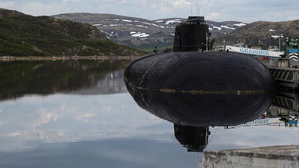 Un submarino ruso del proyecto 949А - Sputnik Mundo