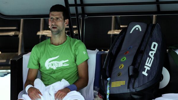 El tenista servio Novak Djokovic - Sputnik Mundo