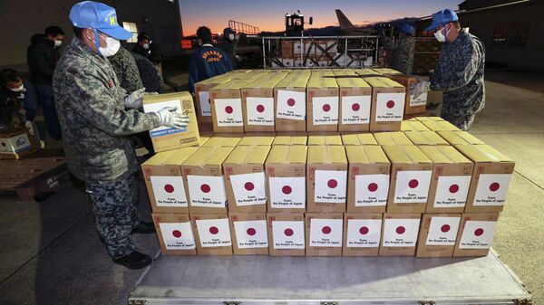 La ayuda humanitaria de Japón a Tonga - Sputnik Mundo