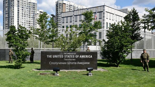 La Embajada de Estados Unidos en Kiev, Ucrania - Sputnik Mundo