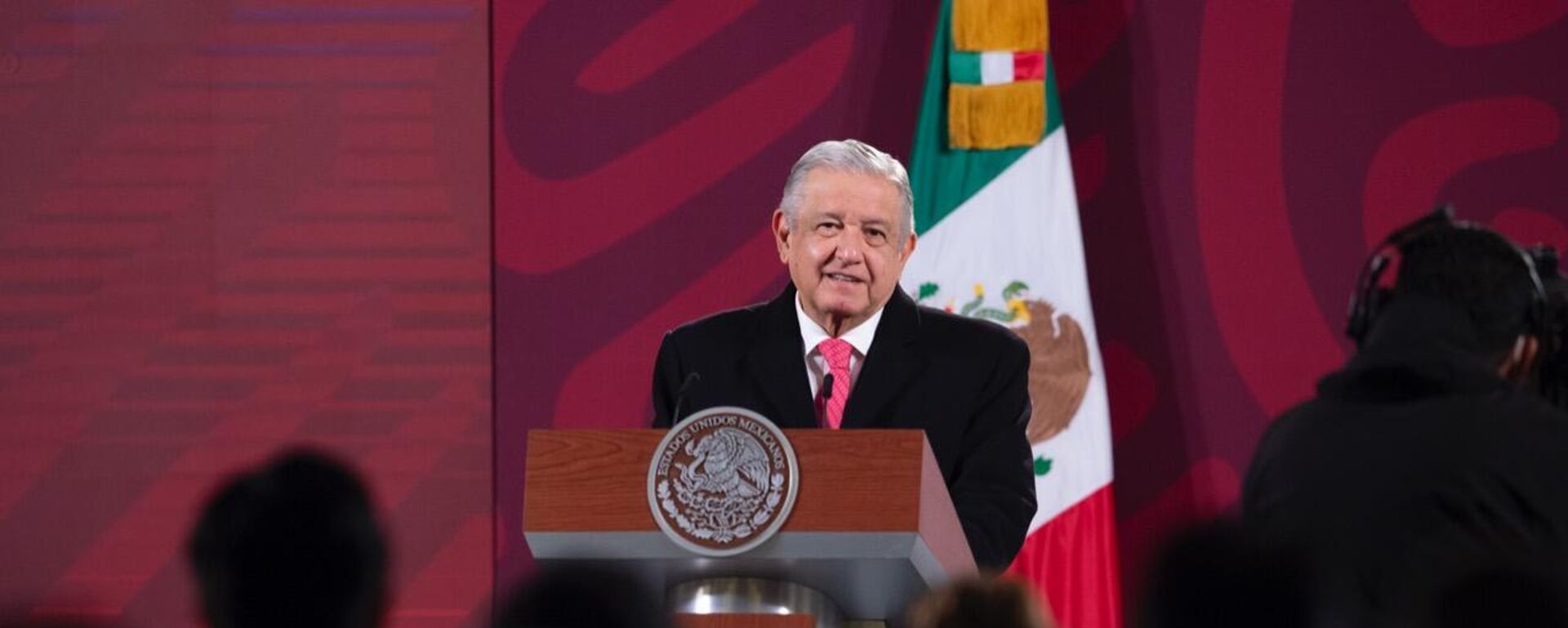 Andrés Manuel López Obrador, presidente de México  - Sputnik Mundo, 1920, 18.02.2022