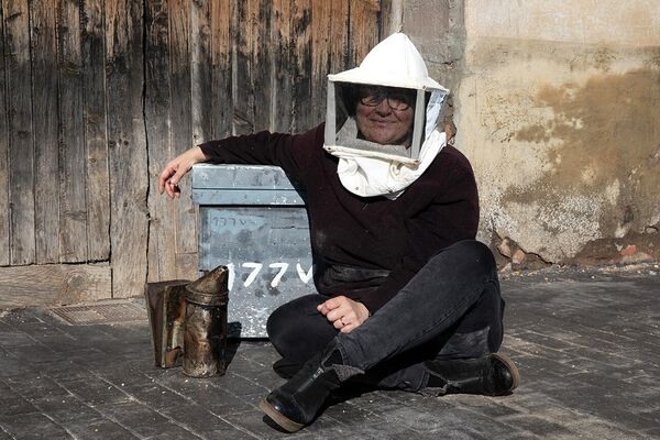 Rosalía, una vecina de la localidad castellonense de Villamalur, en la Ruta 99 - Sputnik Mundo