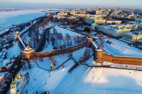 El Kremlin de Nizhni Nóvgorod, Rusia - Sputnik Mundo
