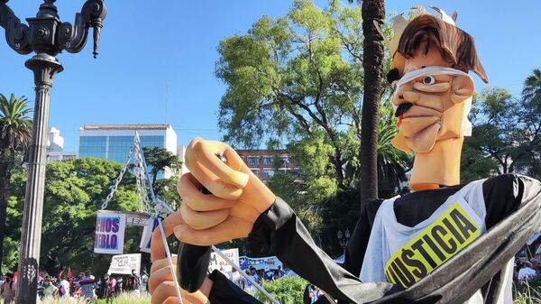 Movilización contra la Corte Suprema frente al Palacio de Justicia en Buenos Aires - Sputnik Mundo