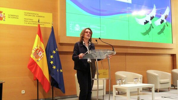  La ministra de Transición Ecológica de España, Teresa Ribera - Sputnik Mundo