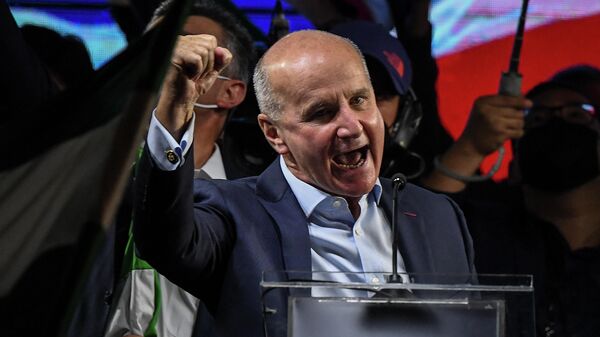 El exmandatario José María Figueres, candidato a la presidencia de Costa Rica por el Partido Liberación Nacional  - Sputnik Mundo