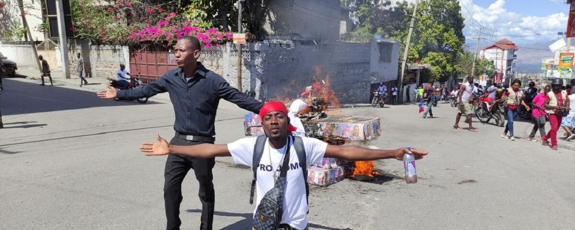 Barricadas y protestas en Haití - Sputnik Mundo, 1920, 24.02.2022