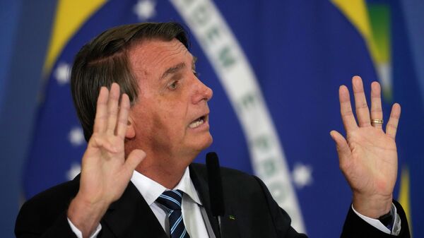 Jair Bolsonaro, el presidente de Brasil - Sputnik Mundo