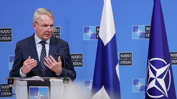 El ministro de Asuntos Exteriores finlandés, Pekka Haavisto - Sputnik Mundo