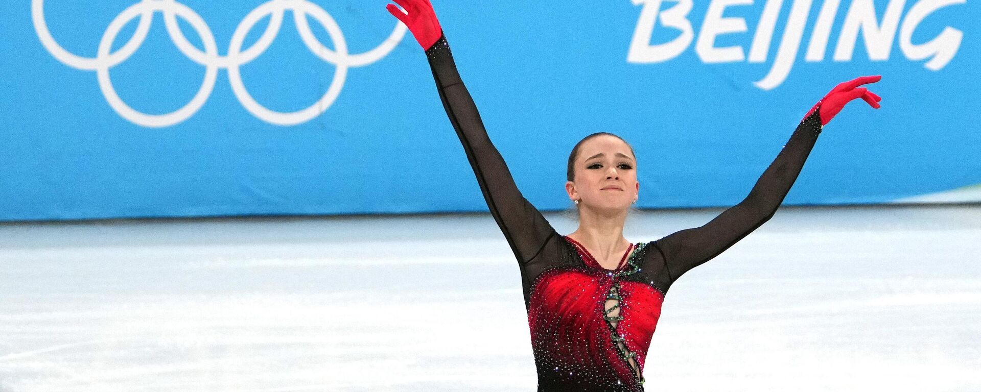 La patinadora artística rusa, Kamila Valíeva en Los Juegos Olímpicos de Invierno 2022 - Sputnik Mundo, 1920, 30.01.2024