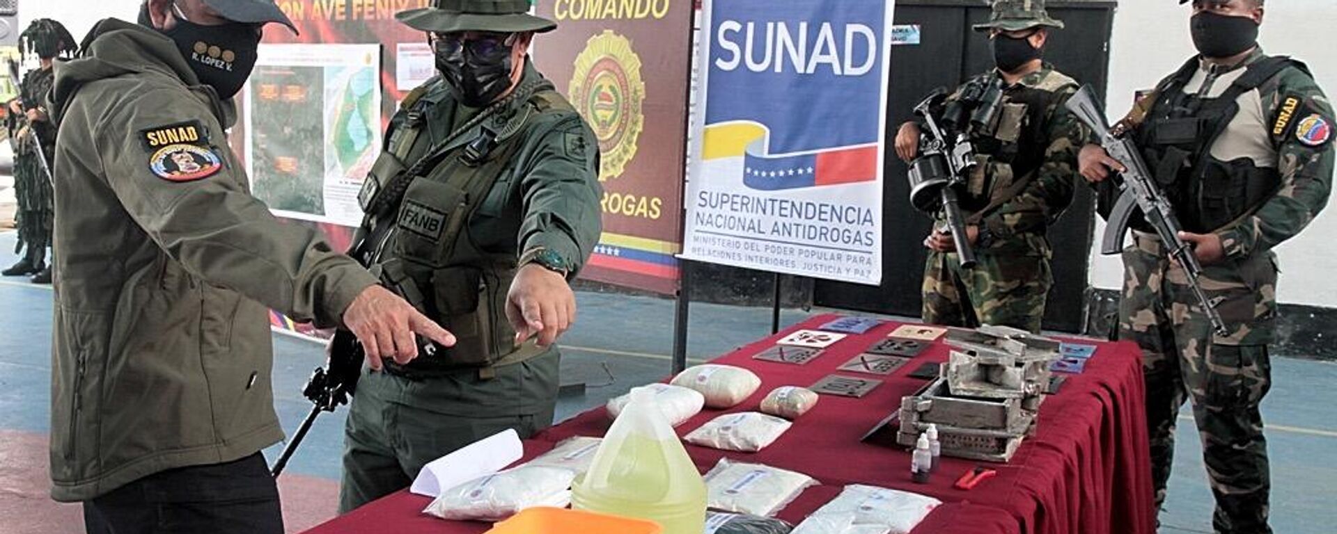Operativo de incautación de droga en la frontera colombo-venezolana - Sputnik Mundo, 1920, 12.02.2022