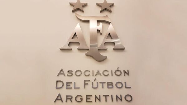 El logo de la Asociación de Fútbol Argentina (AFA) - Sputnik Mundo
