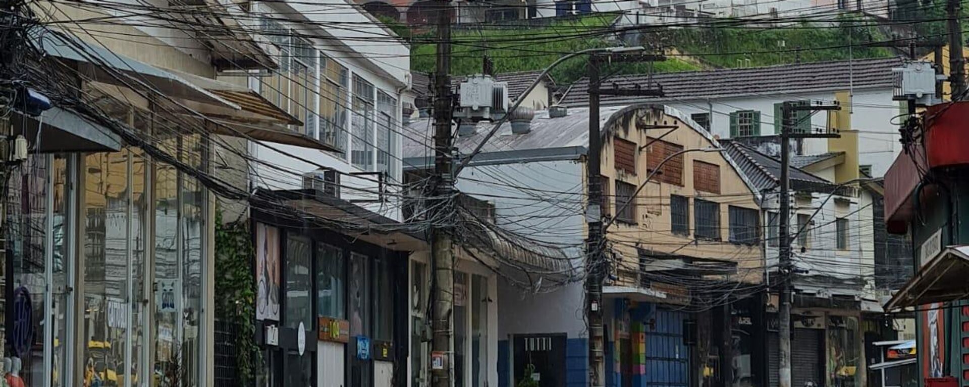 Petrópolis (estado de Río de Janeiro, sureste), ciudad brasileña afectada por fuertes lluvias  - Sputnik Mundo, 1920, 18.02.2022