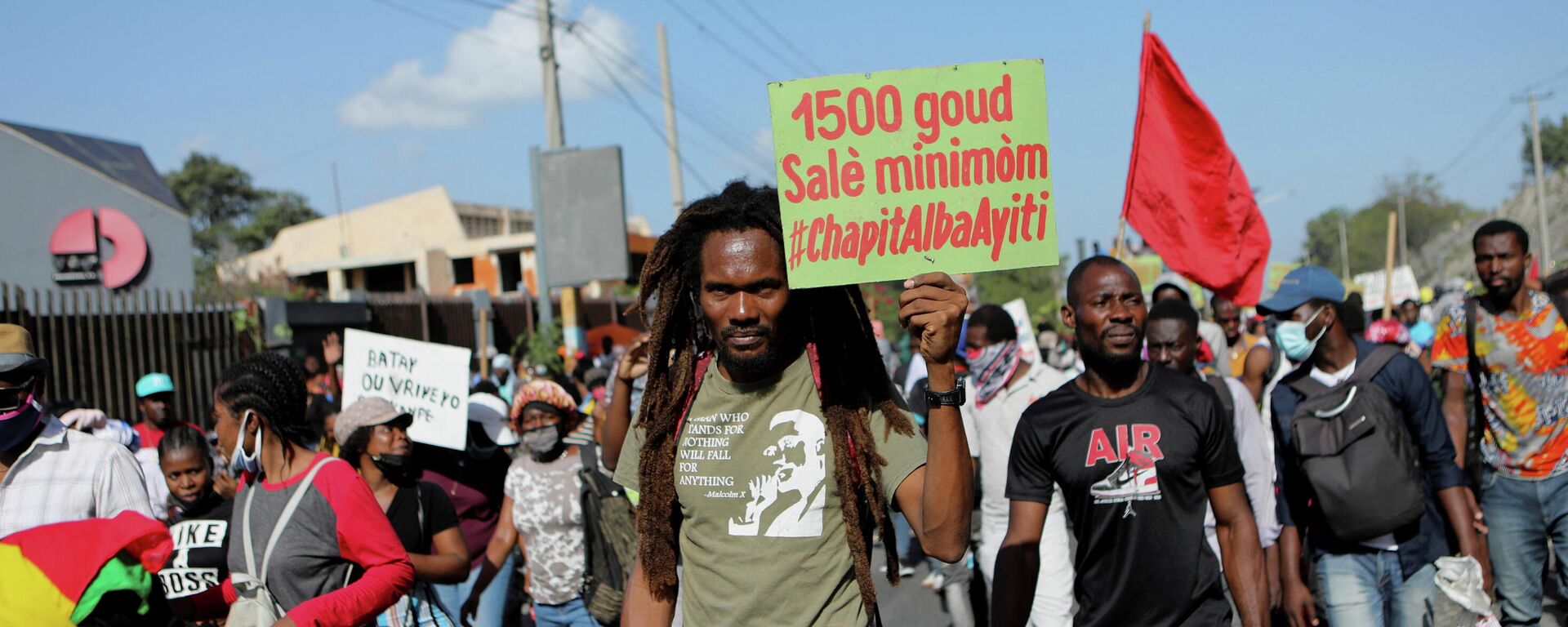 Las protestas en Haití, el 17 de febrero - Sputnik Mundo, 1920, 18.02.2022