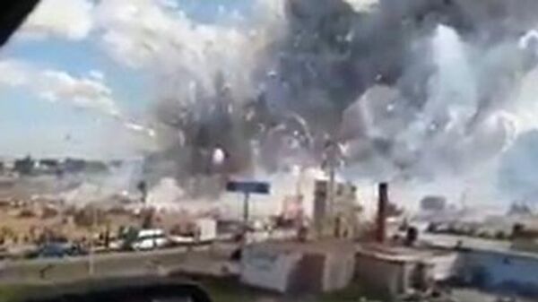 Explosión en Tultepec provocada por pólvora - Sputnik Mundo