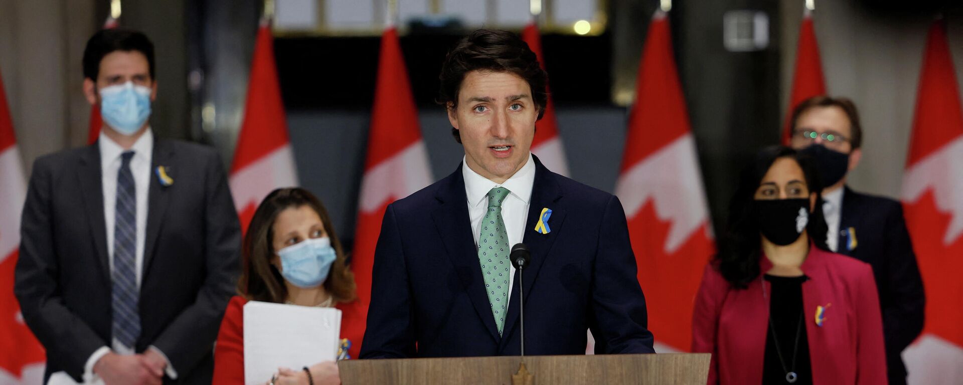 Justin Trudeau, primer ministro de Canadá - Sputnik Mundo, 1920, 28.02.2022