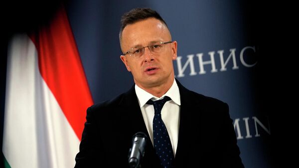Peter Szijjarto, ministro de Exteriores húngaro (archivo) - Sputnik Mundo