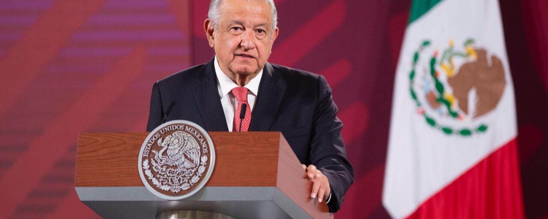 Andrés Manuel López Obrador, presidente de México  - Sputnik Mundo, 1920, 14.03.2022