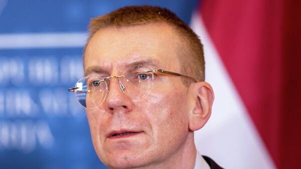  Edgars Rinkevics, el canciller y presidente electo de Letonia - Sputnik Mundo
