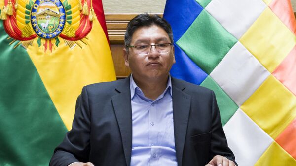 Vicecanciller de Bolivia, Freddy Mamani - Sputnik Mundo