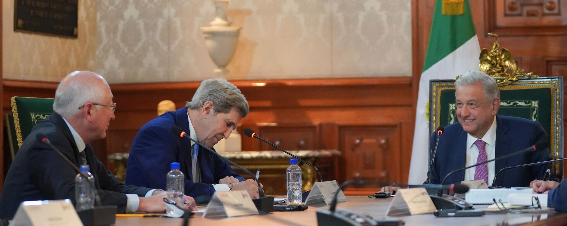Reunión de AMLO con John Kerry  - Sputnik Mundo, 1920, 01.04.2022