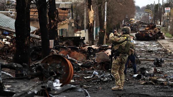 La situación en Bucha, Ucrania - Sputnik Mundo