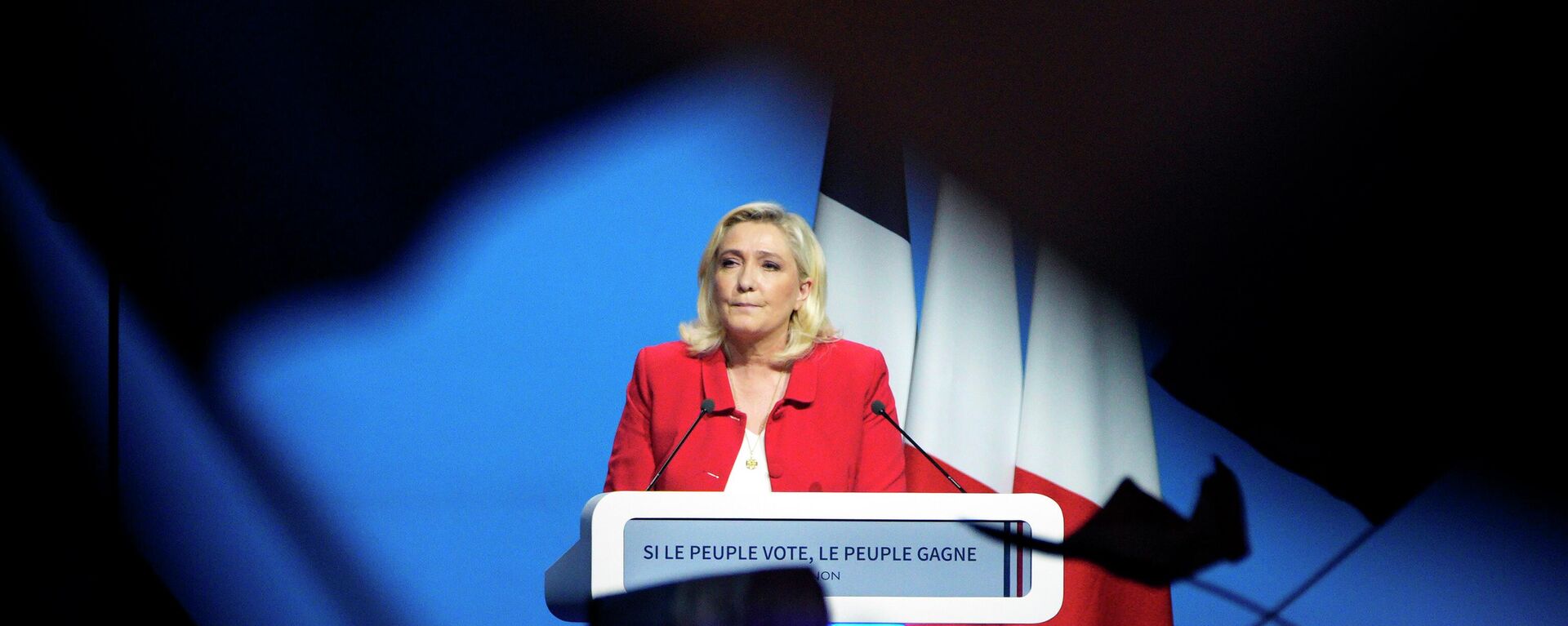 Marine Le Pen, la candidata a la Presidencia de Francia y la líder del partido Agrupación Nacional (extrema derecha) - Sputnik Mundo, 1920, 25.08.2022