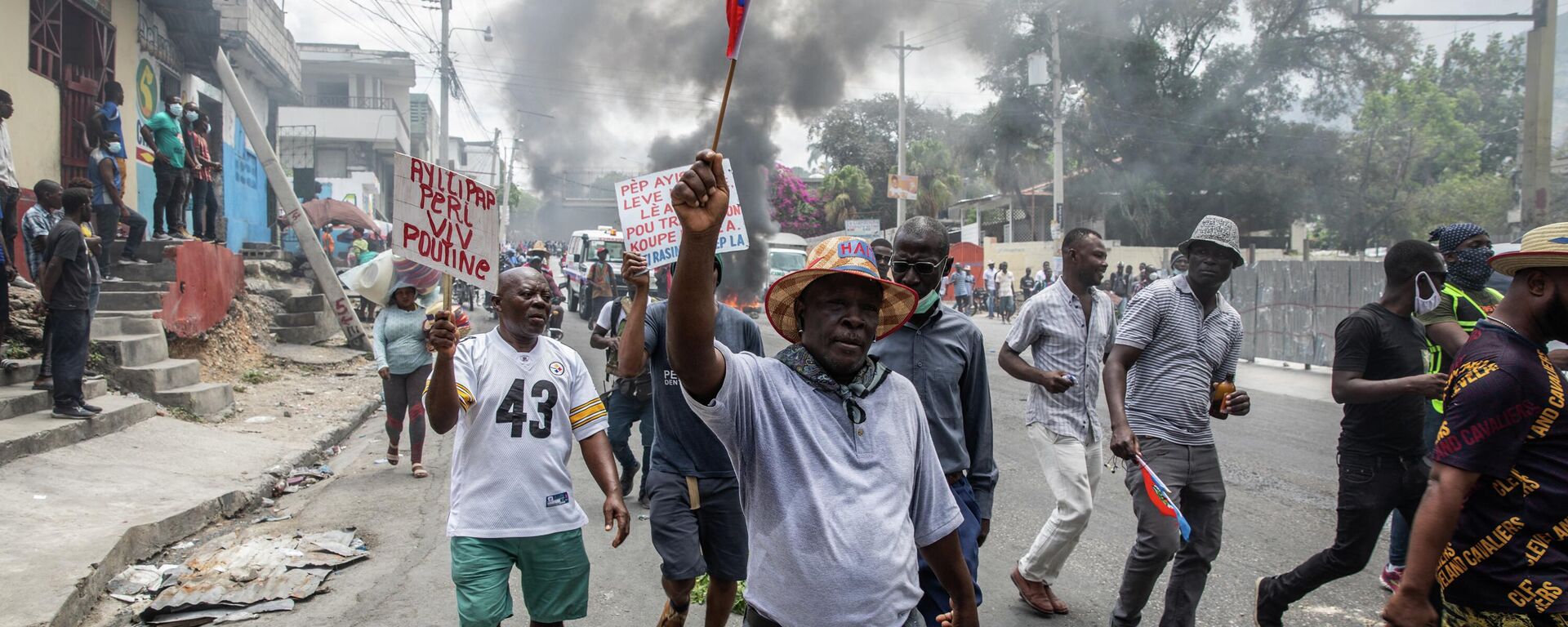 Las protestas en Haití - Sputnik Mundo, 1920, 03.05.2022