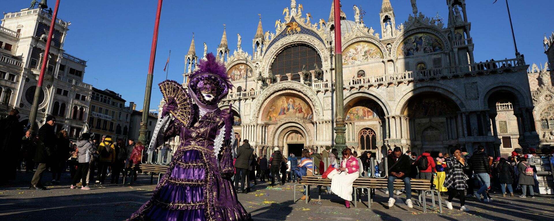 Carnaval en Venecia - Sputnik Mundo, 1920, 21.04.2022