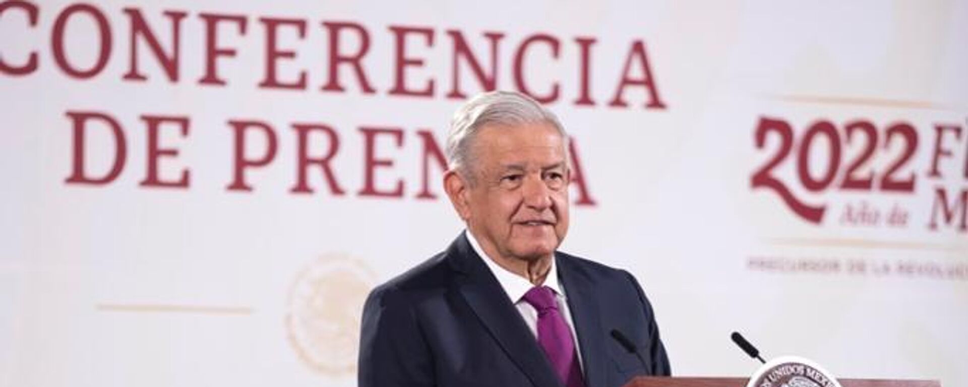 El presidente Andrés Manuel López Obrador - Sputnik Mundo, 1920, 27.04.2022