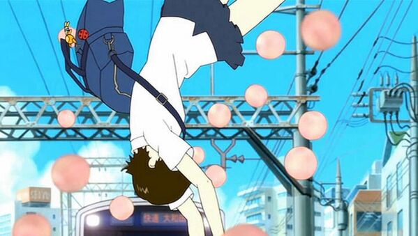 Una toma de la película animada La chica que saltaba a través del tiempo, dirigida por Mamoru Hosoda, 2006. - Sputnik Mundo