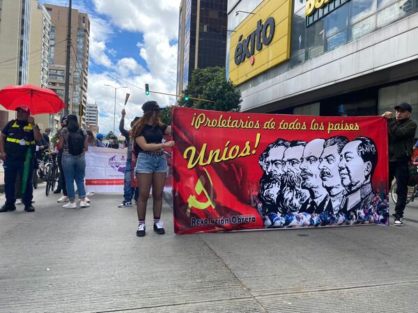 La Revolución Obrera Colombiana recordó al proletariado de las grandes naciones, desde el líder ruso Vladímir Lenin hasta Mao Zedong. - Sputnik Mundo