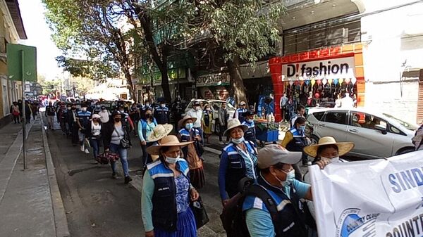 El Gobierno de Bolivia y la central obrera mostraron su unidad en las calles este 1° de Mayo - Sputnik Mundo