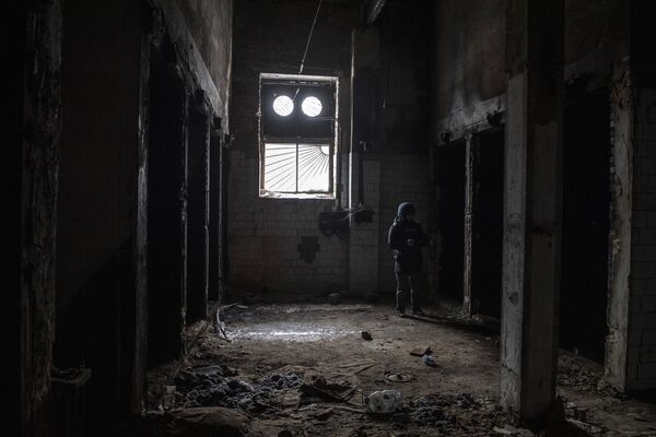 Cárcel clandestina del batallón neonazi Aidar. - Sputnik Mundo