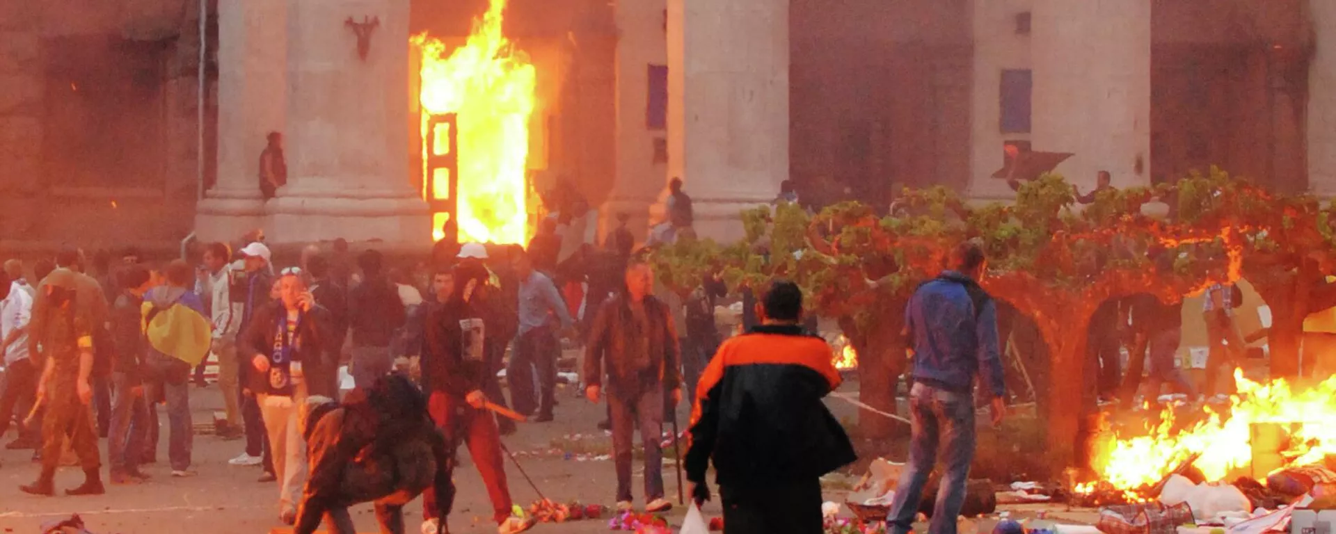 El incendio de la Casa de los Sindicatos  - Sputnik Mundo, 1920, 06.05.2022