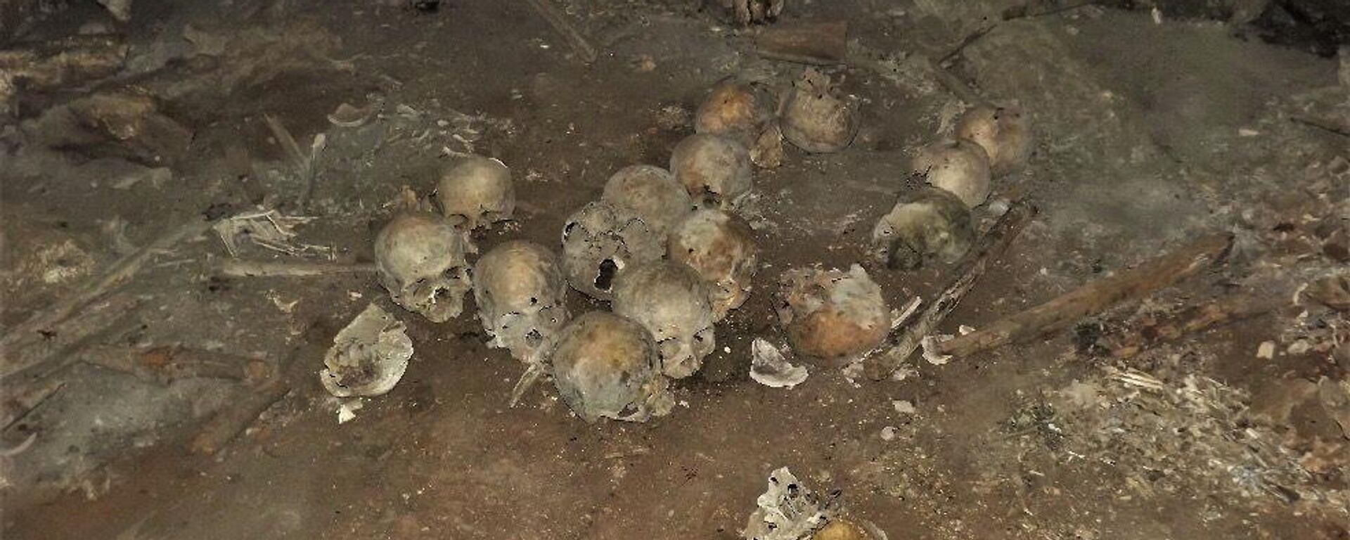 Restos humanos hallados en la zona fronteriza entre México y Guatemala, en el estado de Chiapas - Sputnik Mundo, 1920, 06.05.2022
