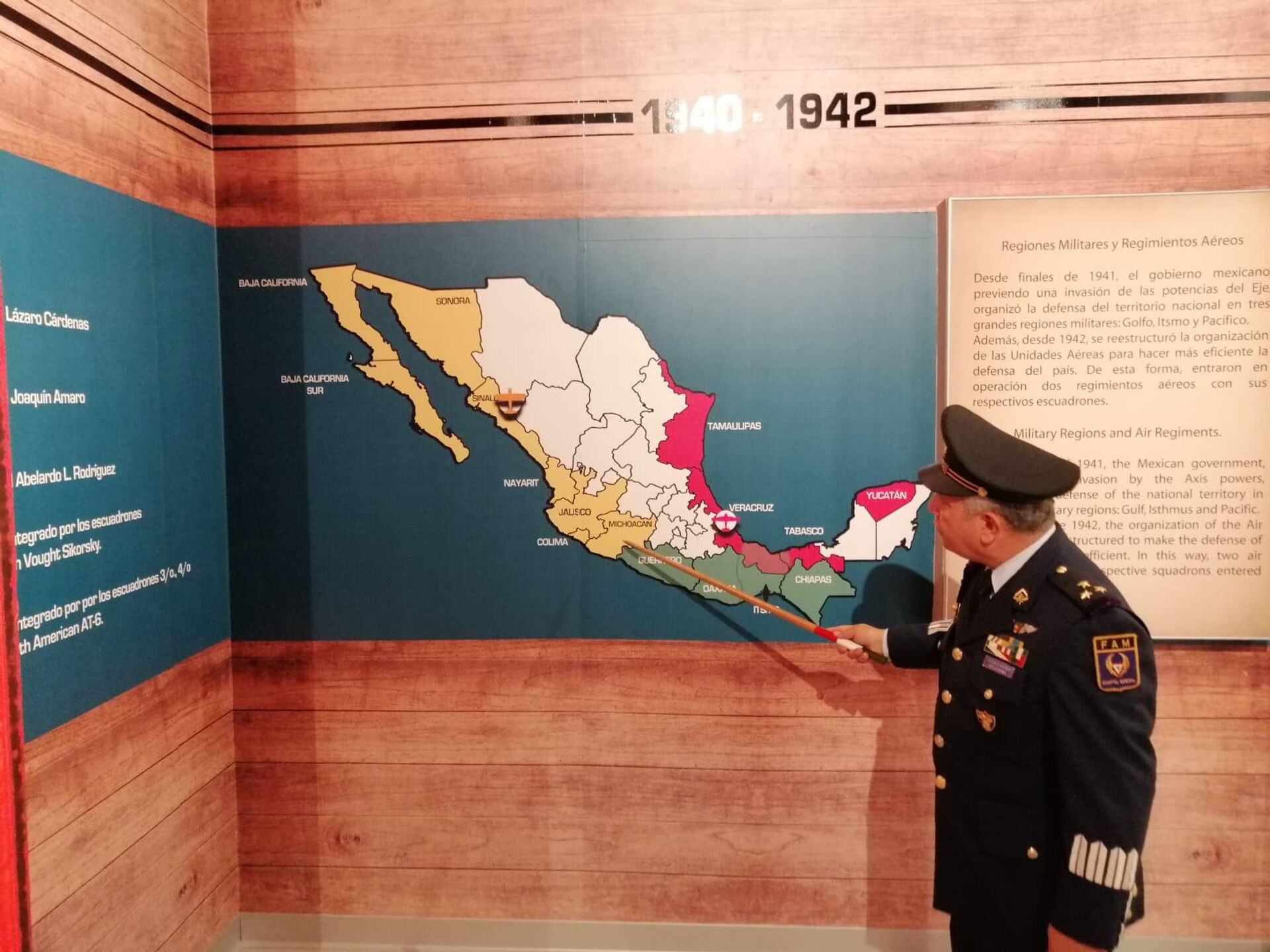 Distribución del territorio mexicano en zonas militares tras entrar en la Segunda Guerra Mundial.  - Sputnik Mundo, 1920, 06.05.2022